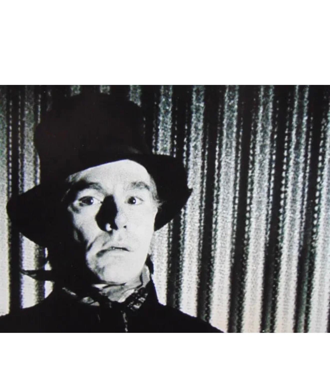 Gianfranco Gorgoni Fotografía de época Andy Warhol en la fábrica de cuero Impresión fotográfica en venta 1