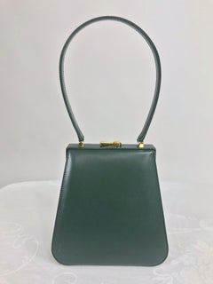 Gianfranco Lotti Firenze Forest Green Leather Handbag