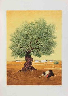 Cuentos de Apulia - Serigrafía de Gianfranco Mai - 1981