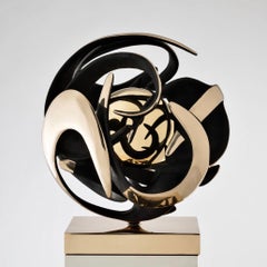 Kinetic Bronze Sculpture by Italian artist Gianfranco Meggiato - "Altair"