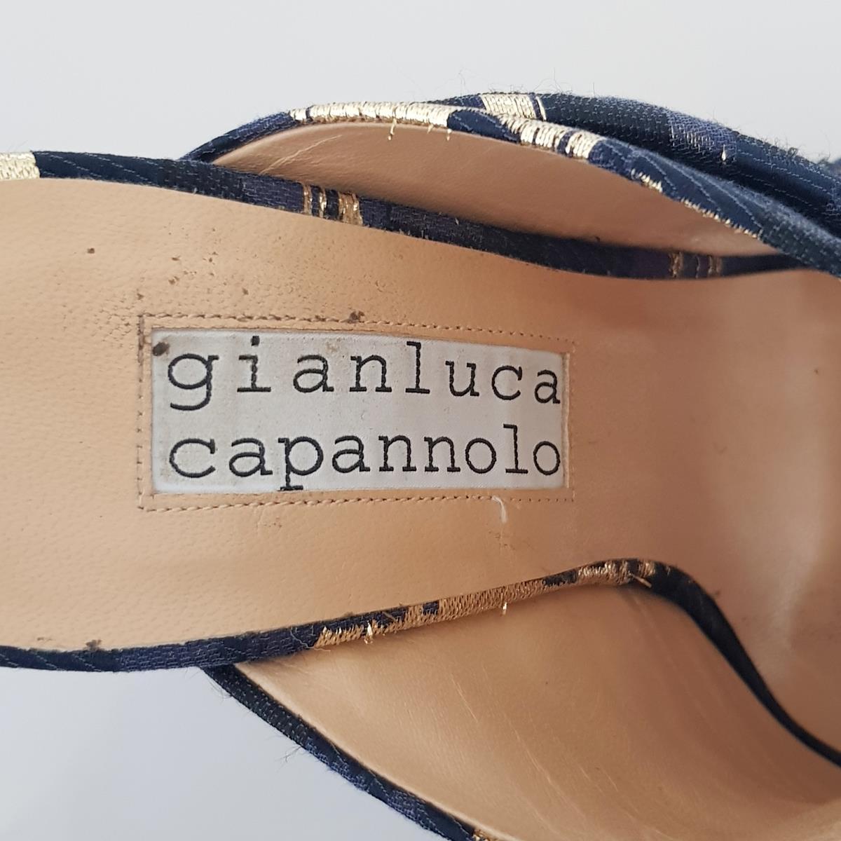 Gianluca Capannolo Lamé Sabot 39 For Sale 1