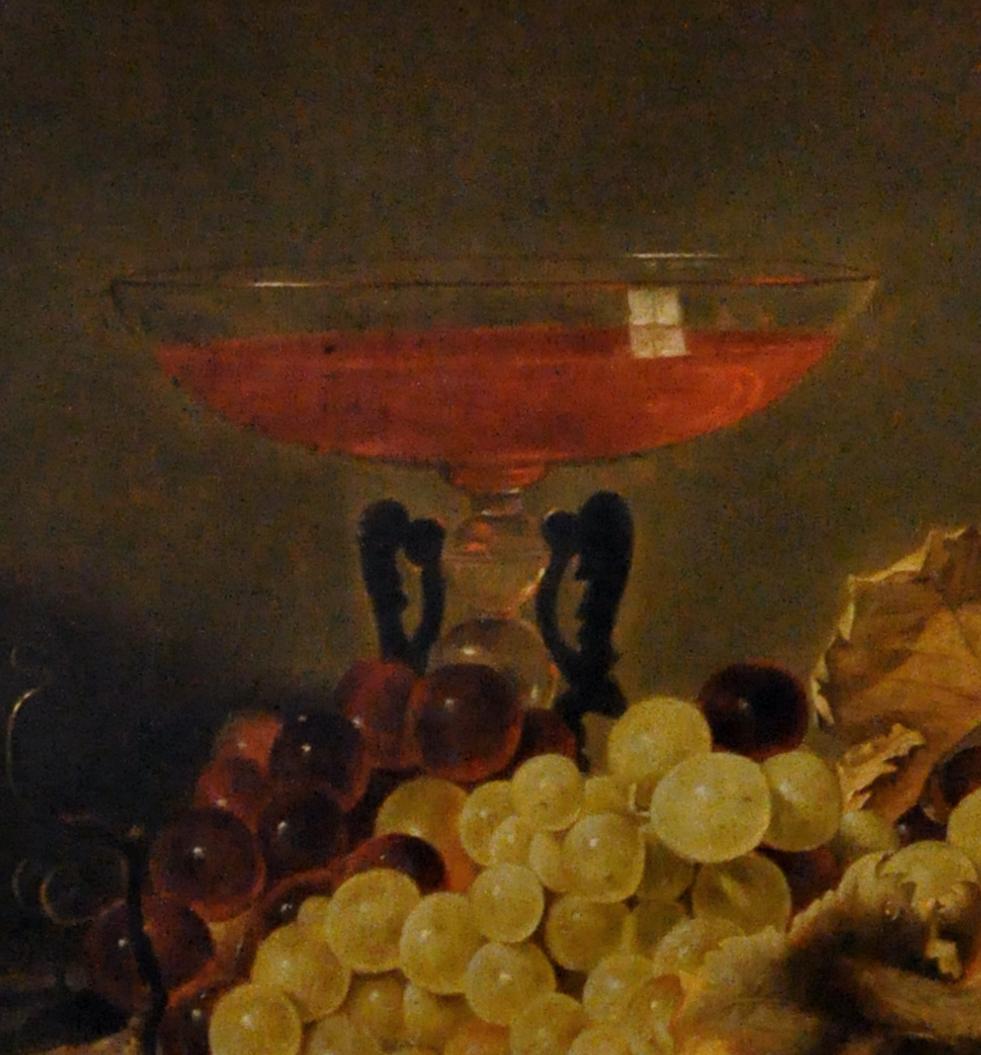 VIDA TRANQUILA - A la manera de J. van Walscapelle - Óleo italiano sobre lienzo - Painting Escuela holandesa de Gianluca D'Este