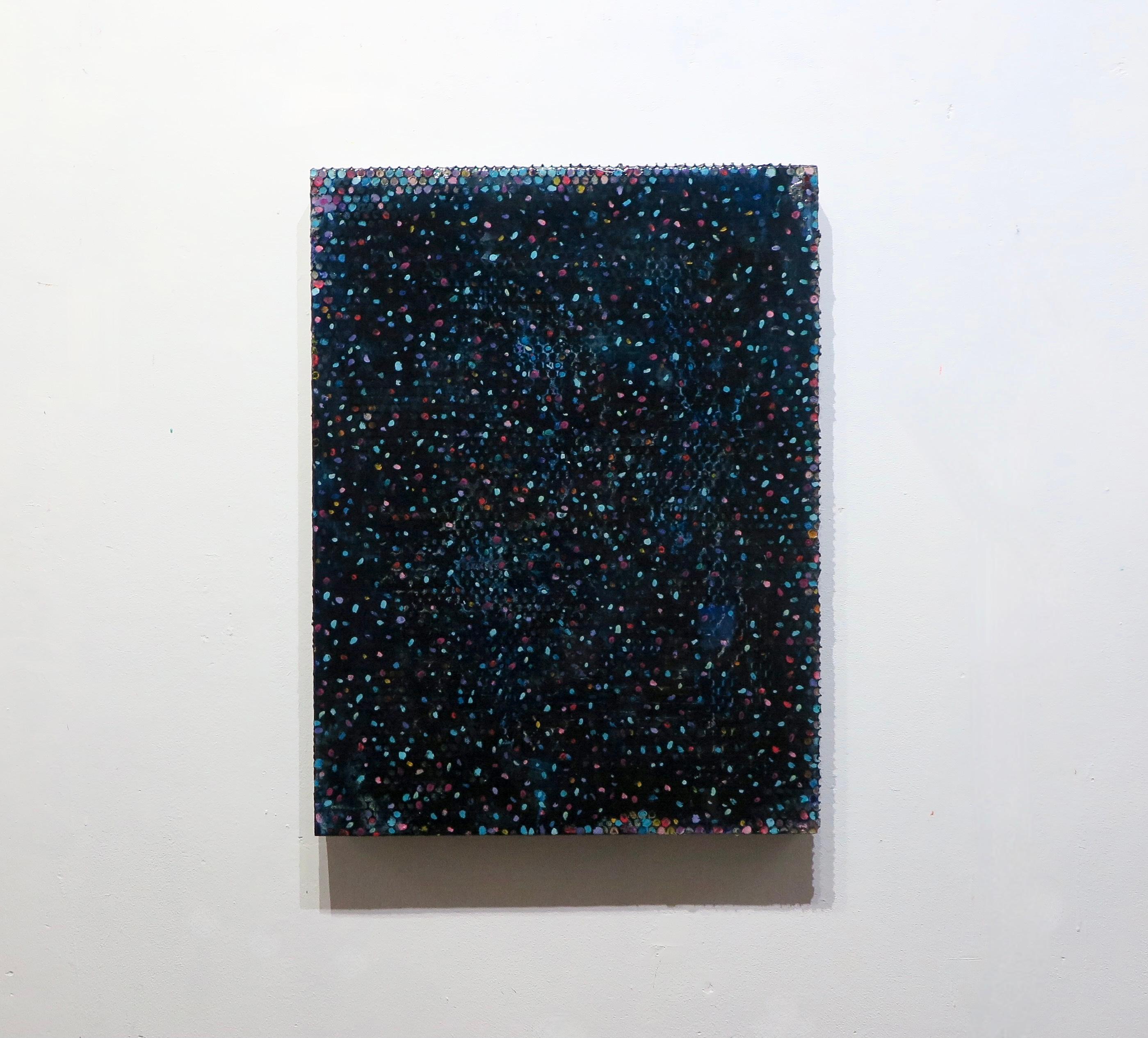 Blue #16, Floating Noise Series For Sale 1