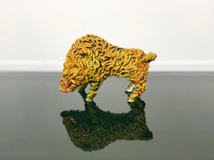 Gianluigi Mele Ceramic Boar Animal Sculpture, Italy, Sardinia, 1970s