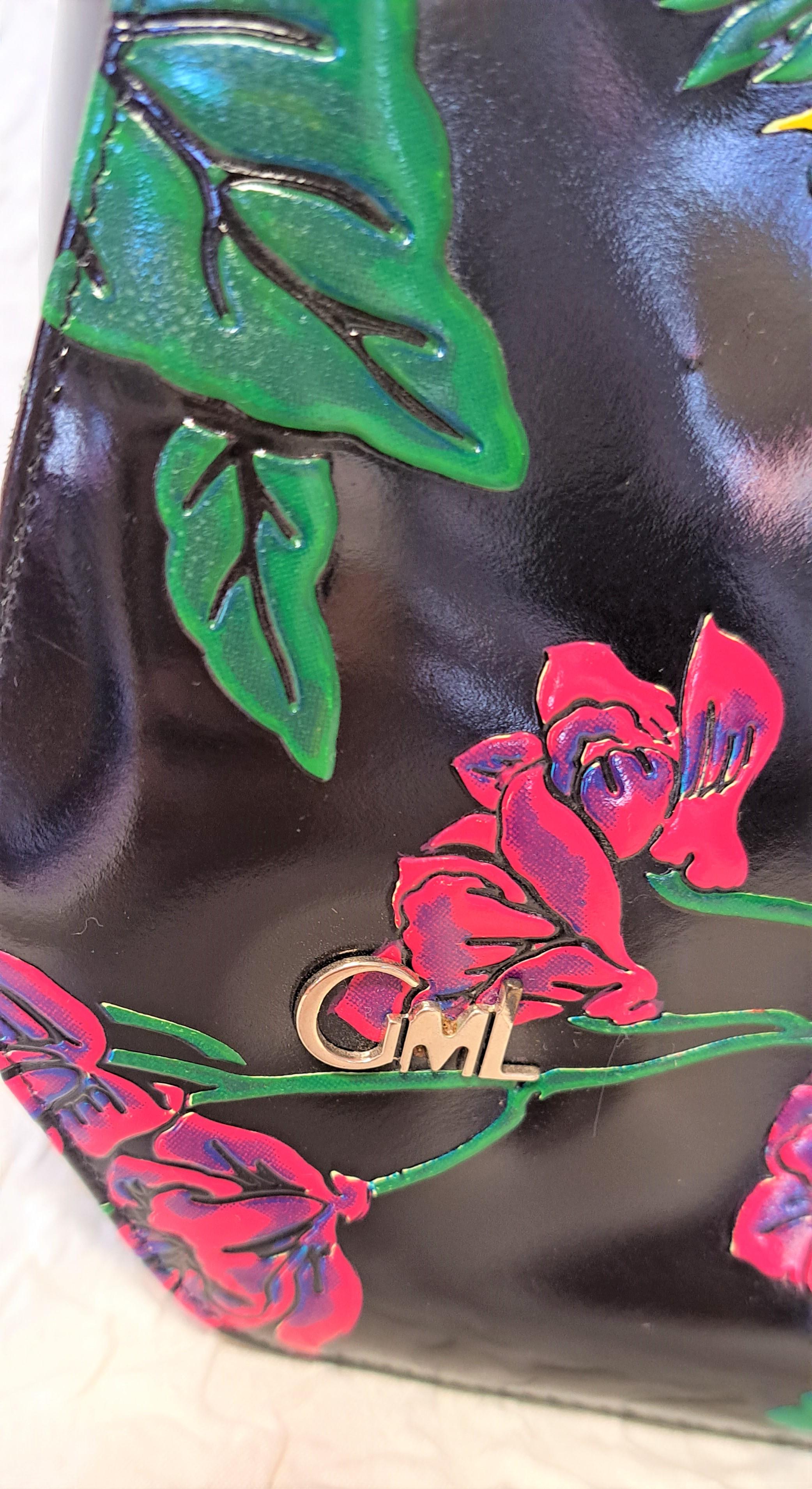 Gianmarco Lorenzi escarpins en cuir avec sac en cuir similaire, taille 40, 1996 en vente 7