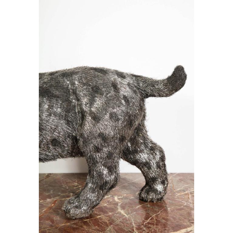 Gianmaria Buccellati, a Rare and Exceptional Italian Silver Bobcat For Sale 2