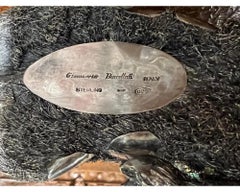 Gianmaria Buccellati, ein italienisches Silbermöbelmodell einer Giraffenfigur