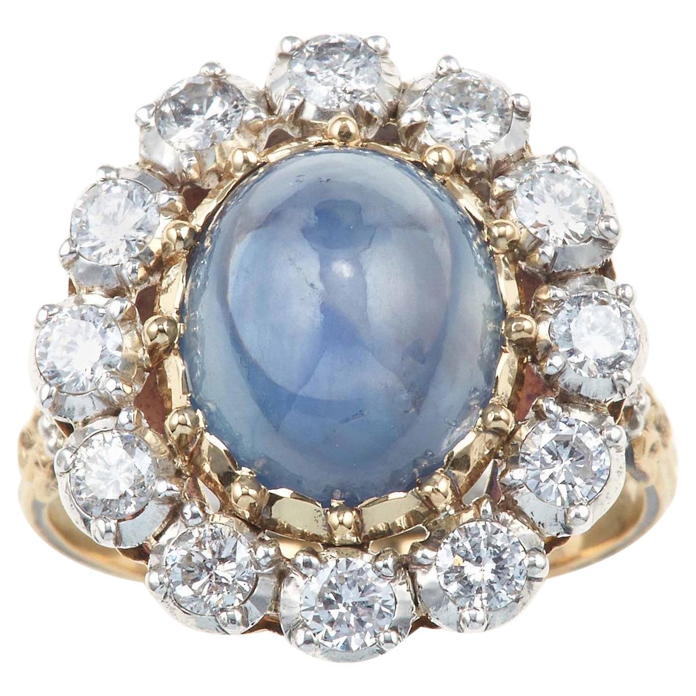 Gianmaria Buccellati Diamond and Sapphire Ring