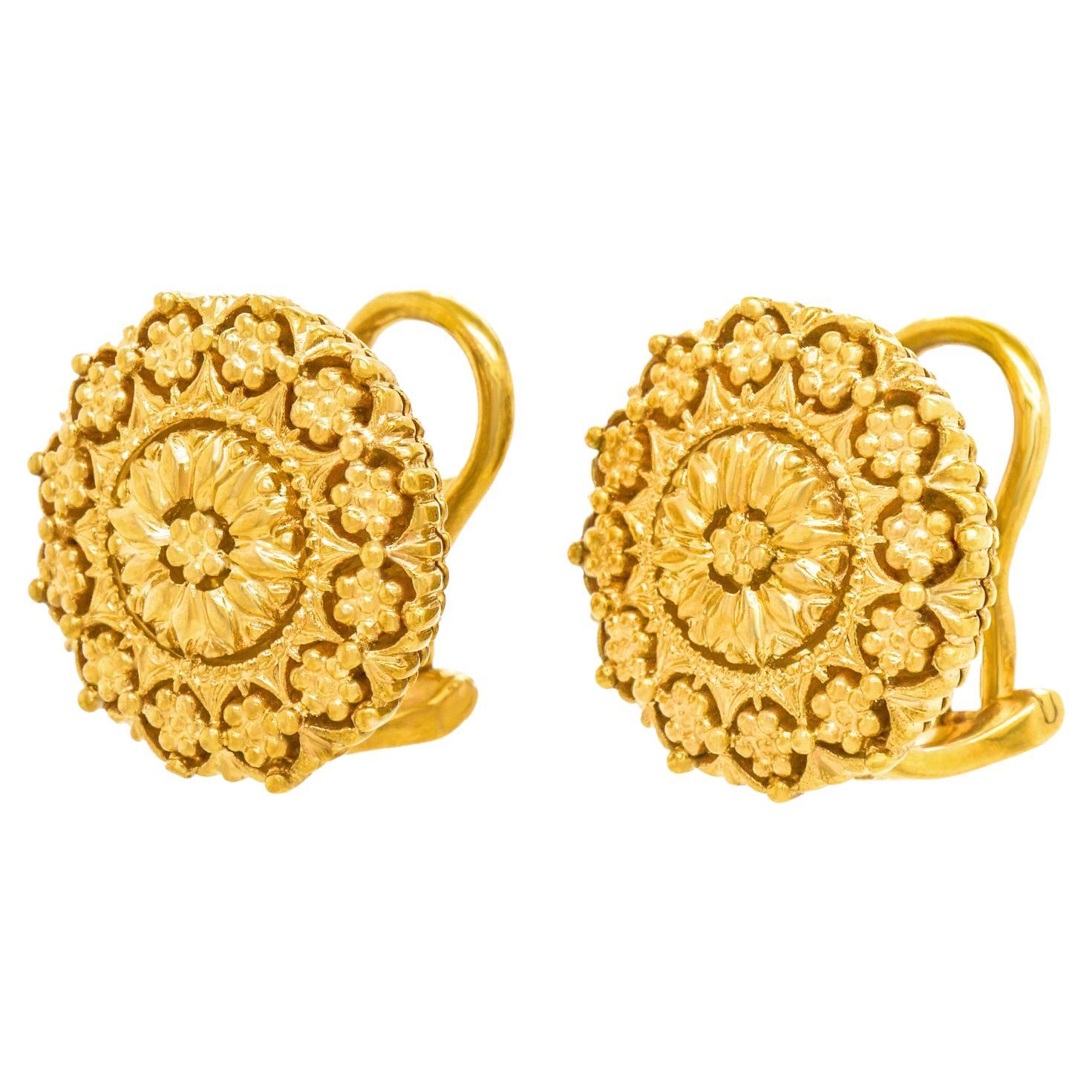 Gianmaria Buccellati Gold Earrings