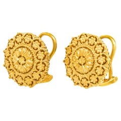 Gianmaria Buccellati Gold Earrings