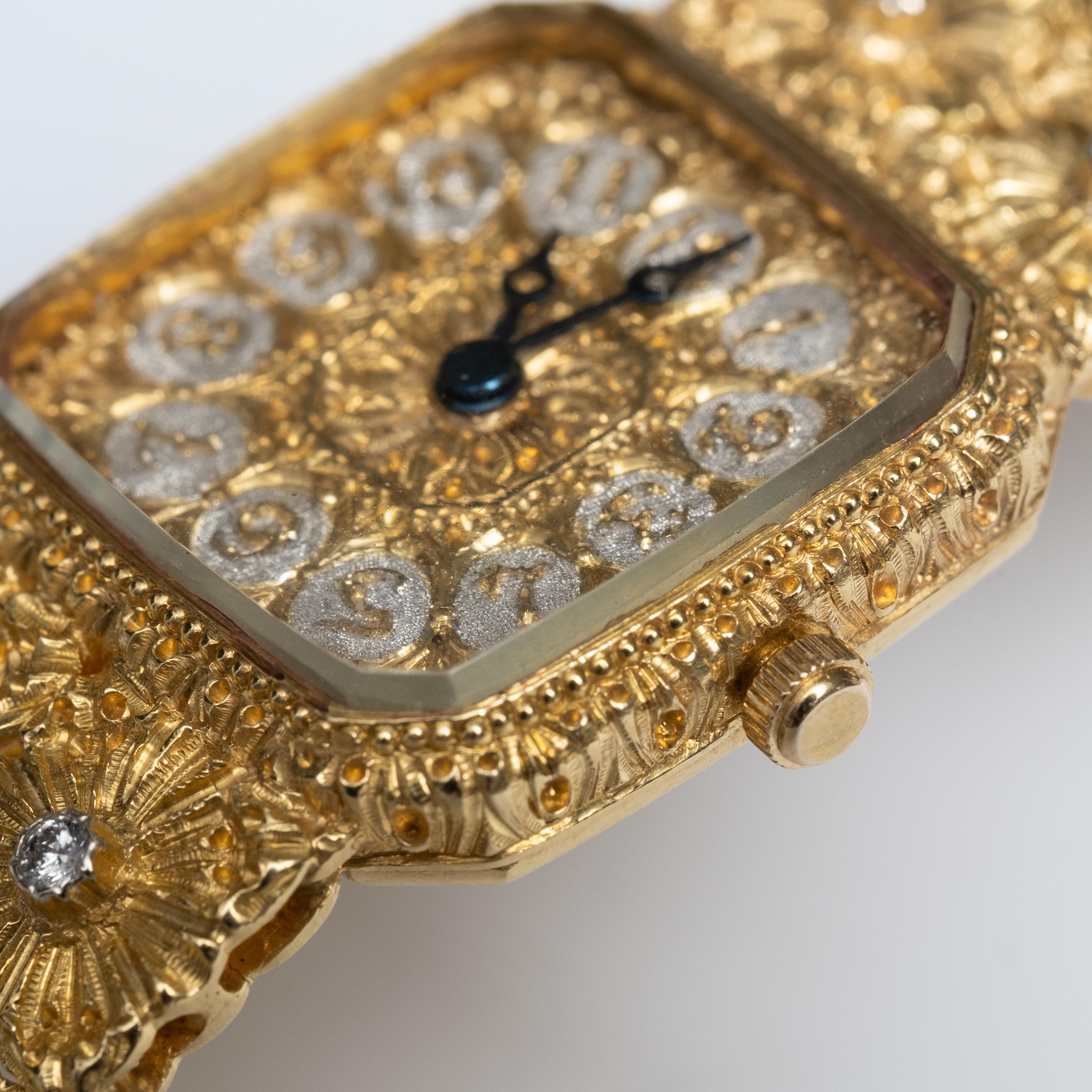 Women's Gianmaria Buccellati Rare 18K Authentic Ladies Wristwatch For Sale