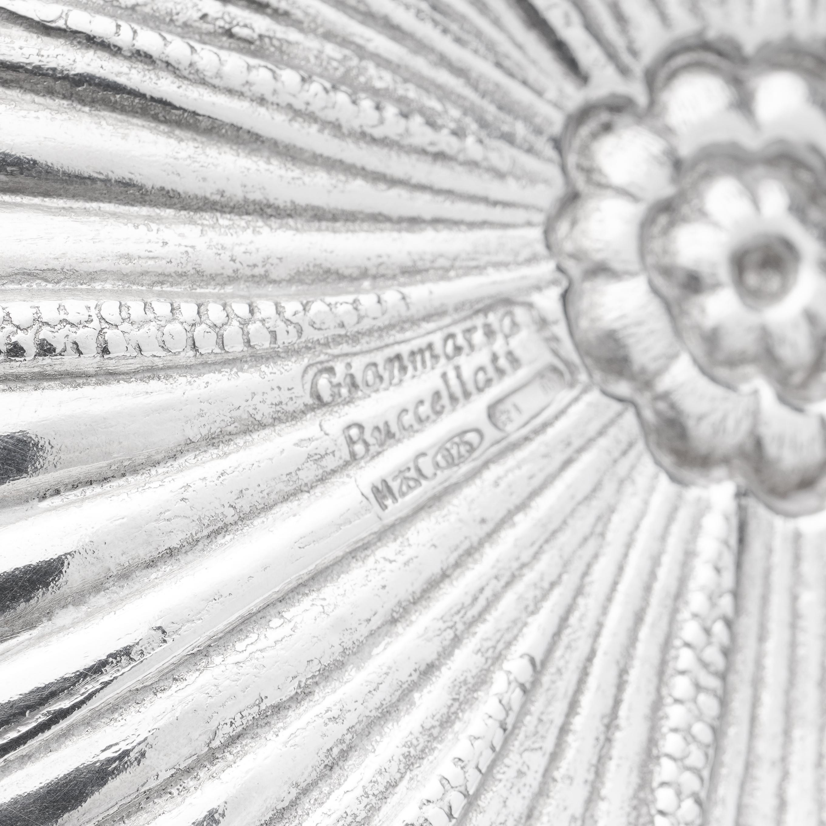 Lotusblumenschale aus Silber von Gianmaria Buccellati im Angebot 2