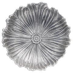Gianmaria Buccellati Silver Lotus Flower Dish