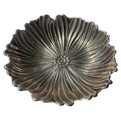 Gianmaria Buccellati sterling silver "Lotus" small  bowl .