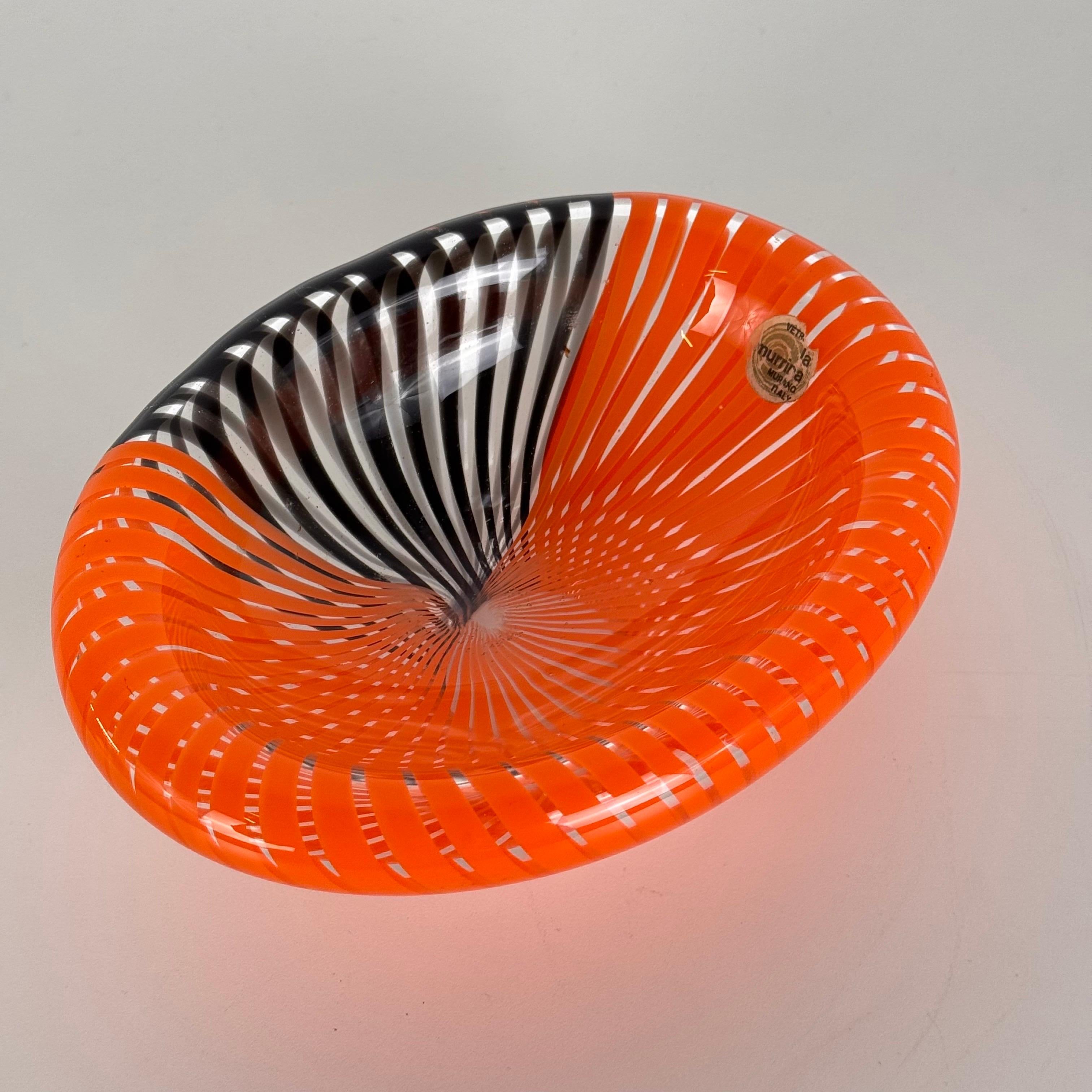 Gianmaria Potenza for La Murrina, Murano Glass Catch-All Bowl, 1970s For Sale 2
