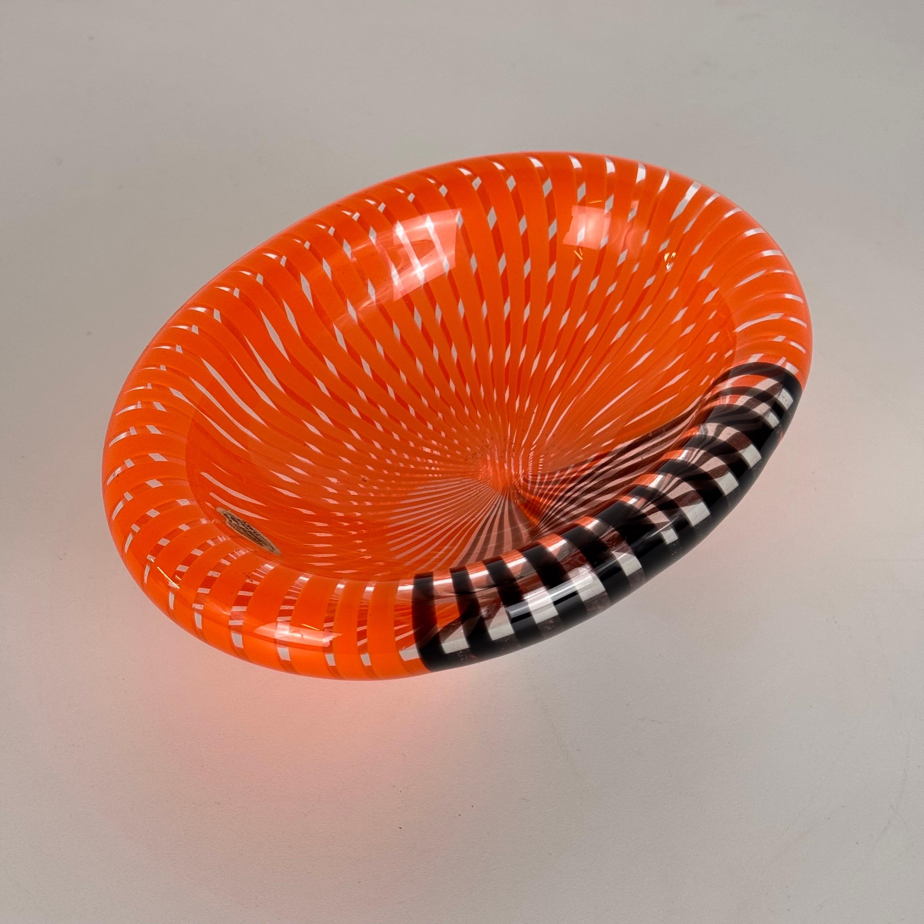 Italian Gianmaria Potenza for La Murrina, Murano Glass Catch-All Bowl, 1970s For Sale