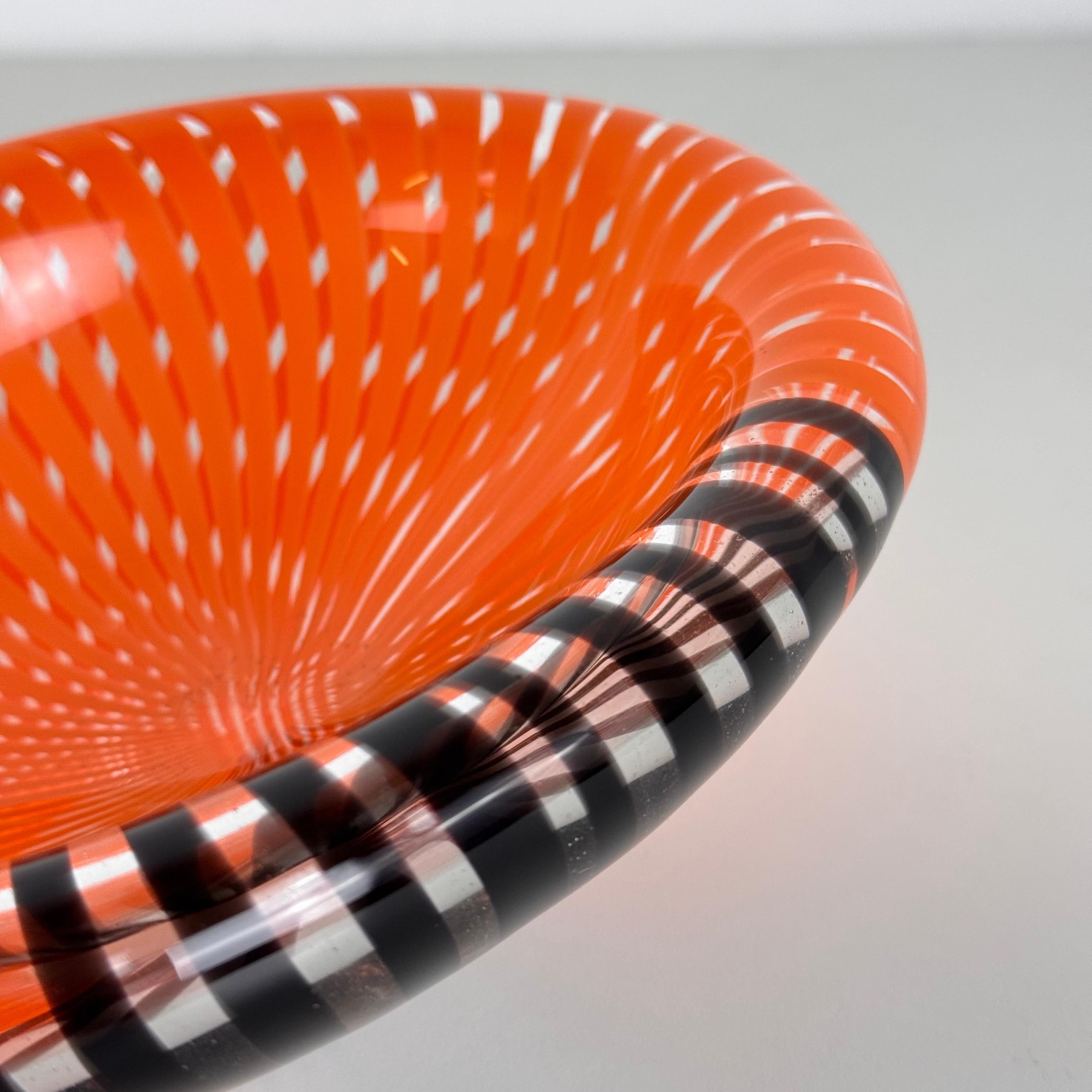 Mid-20th Century Gianmaria Potenza for La Murrina, Murano Glass Catch-All Bowl, 1970s For Sale