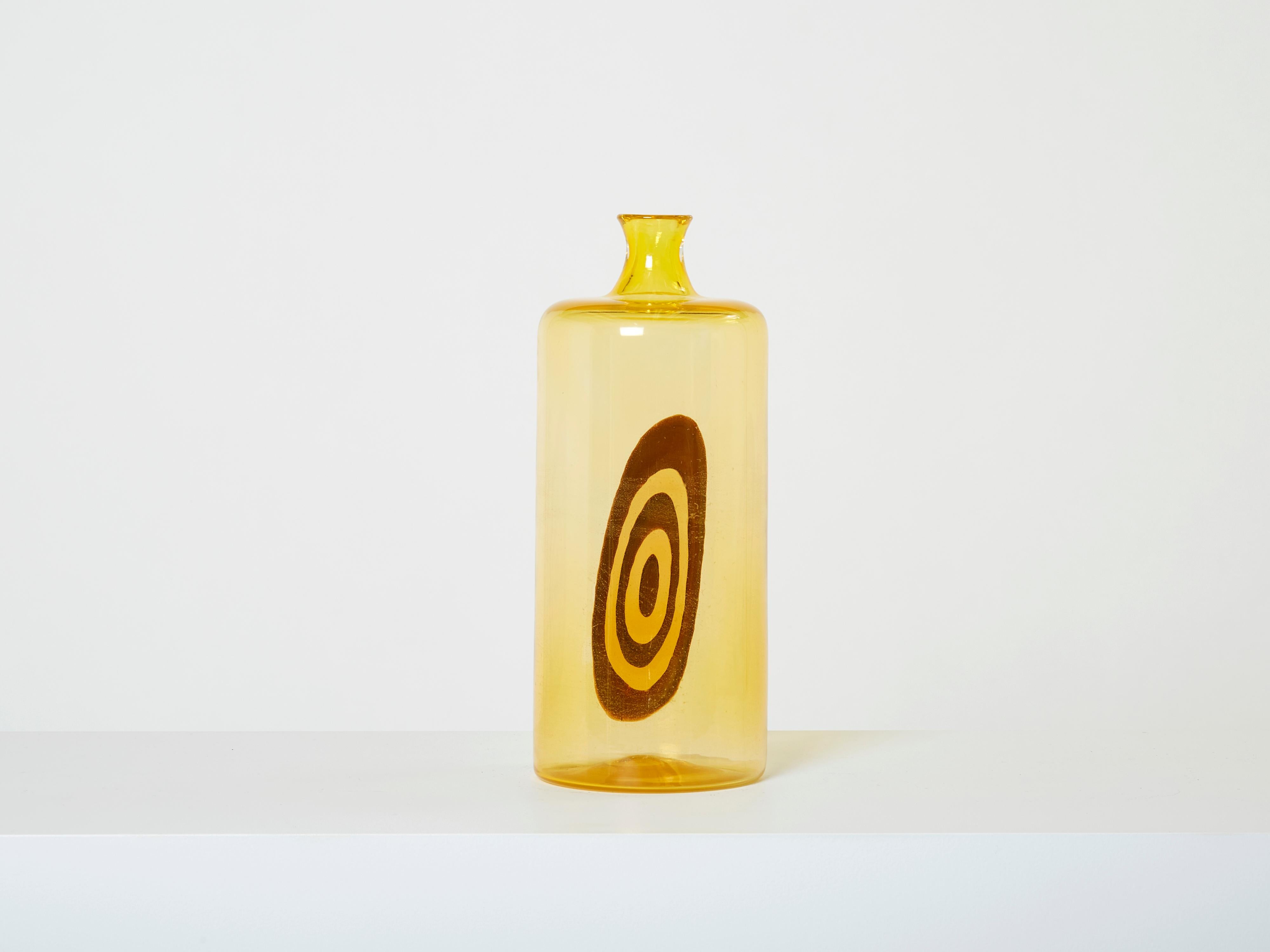 Große Vase aus Muranoglas von Gianmaria Potenza für La Murrina, 1968 im Angebot 1
