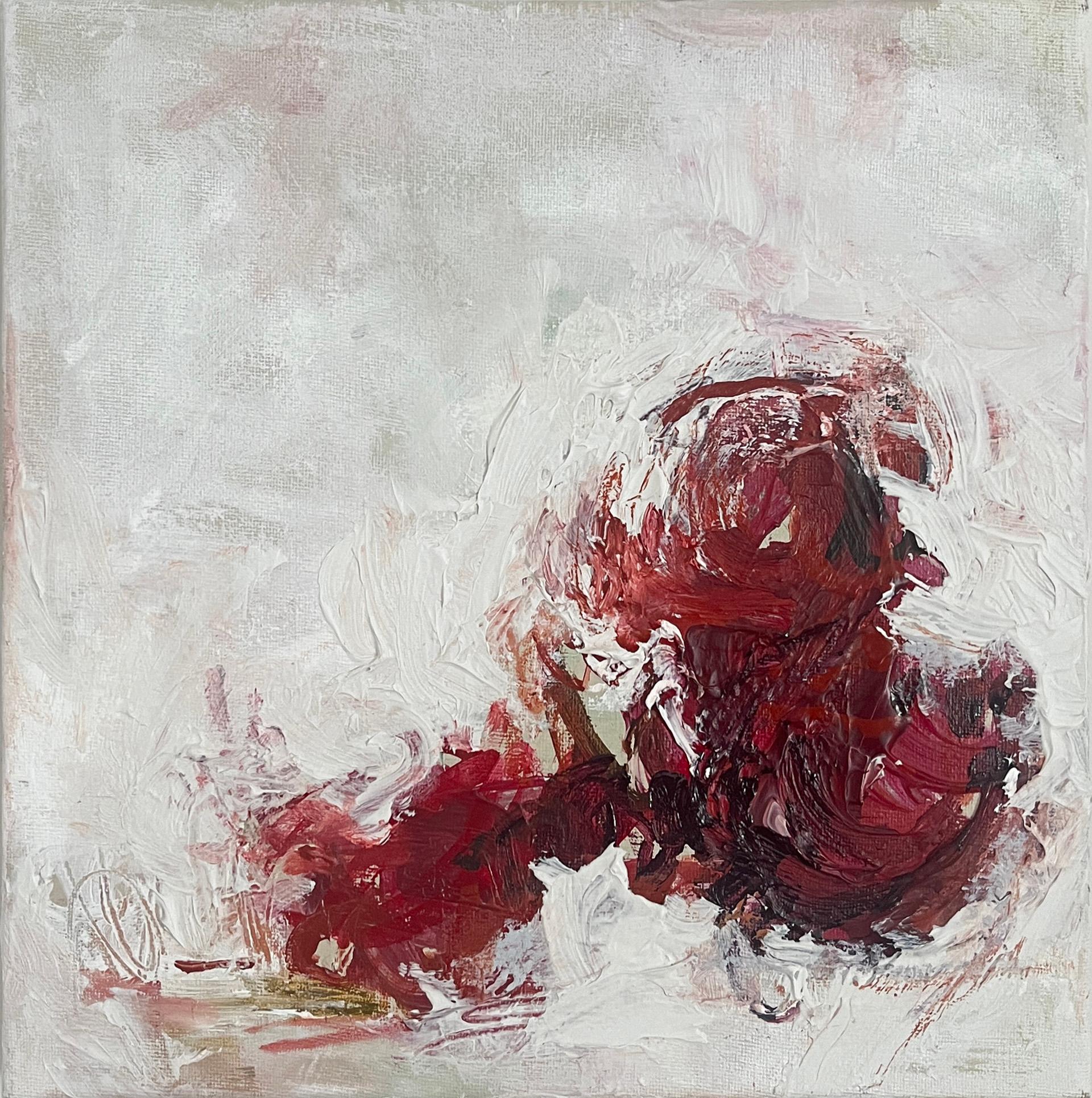 Abstract Painting Gianna Tesone - Peinture abstraite colorée, "Étude couleur n° 4" 2023