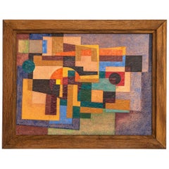 Vintage Giannai Medici Oil Painting "Soft-Machine"