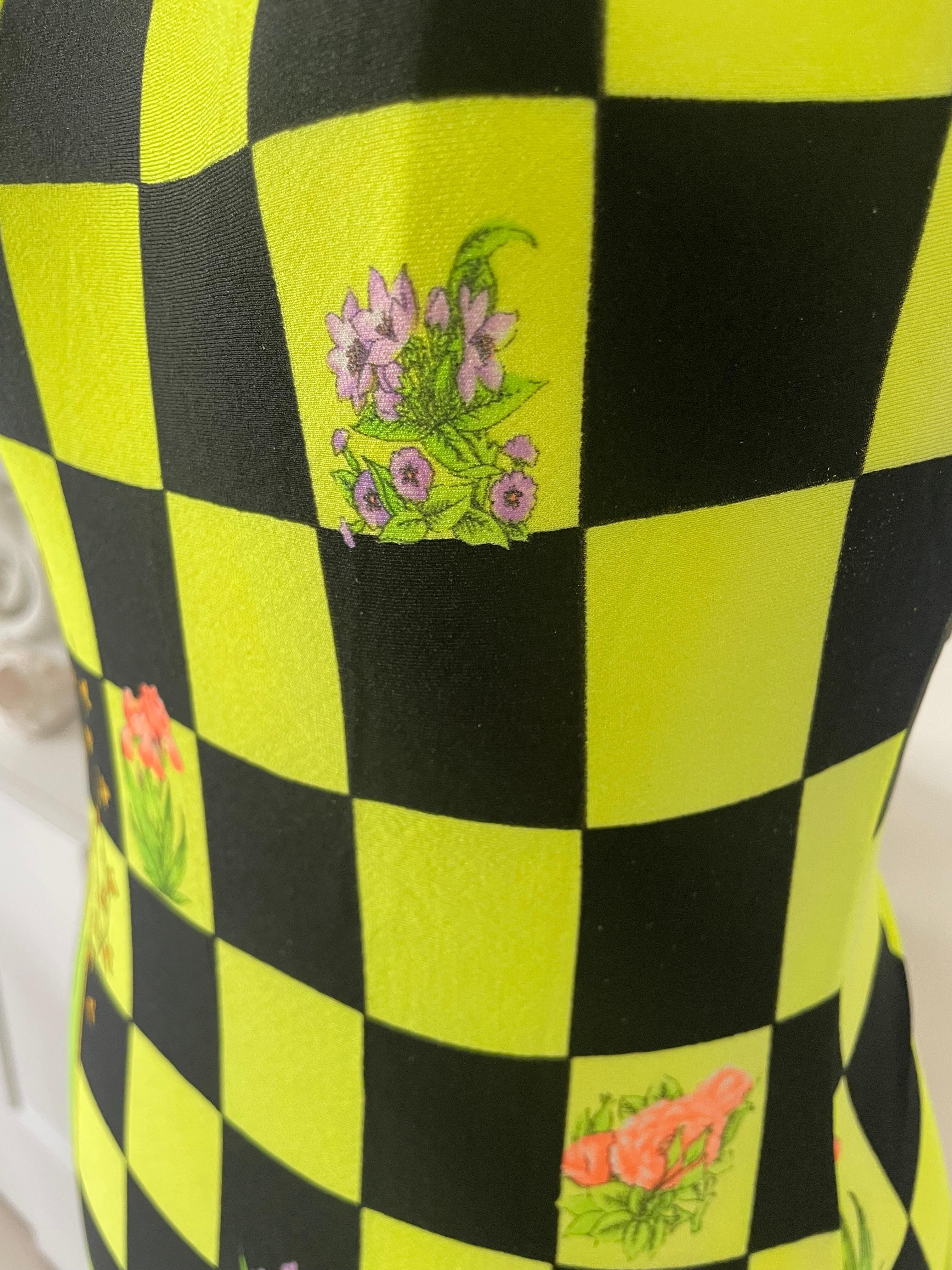 Gianne Versace Vintage 90s Swimsuit Bodysuit SS/1996 collectors item For Sale 1