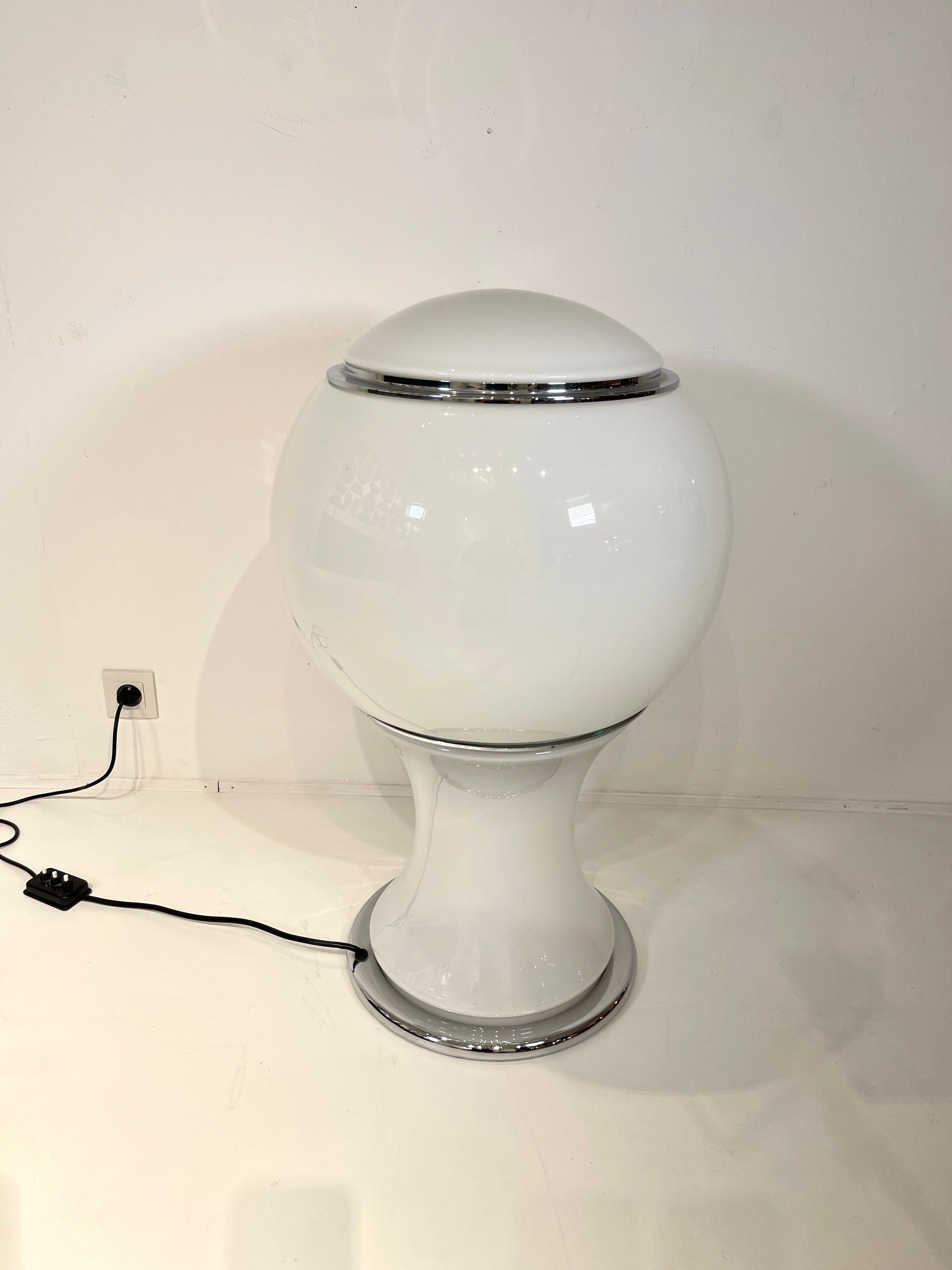 Mid-Century Modern Gianni Celada Table Lamp for Fontana Arte Model 