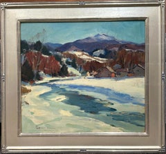 Gianni Cilfone, Winter Landscape, Mount Mansfield, Vermont