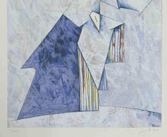 Untitled - Lithograph by Gianni Dova - 1970s