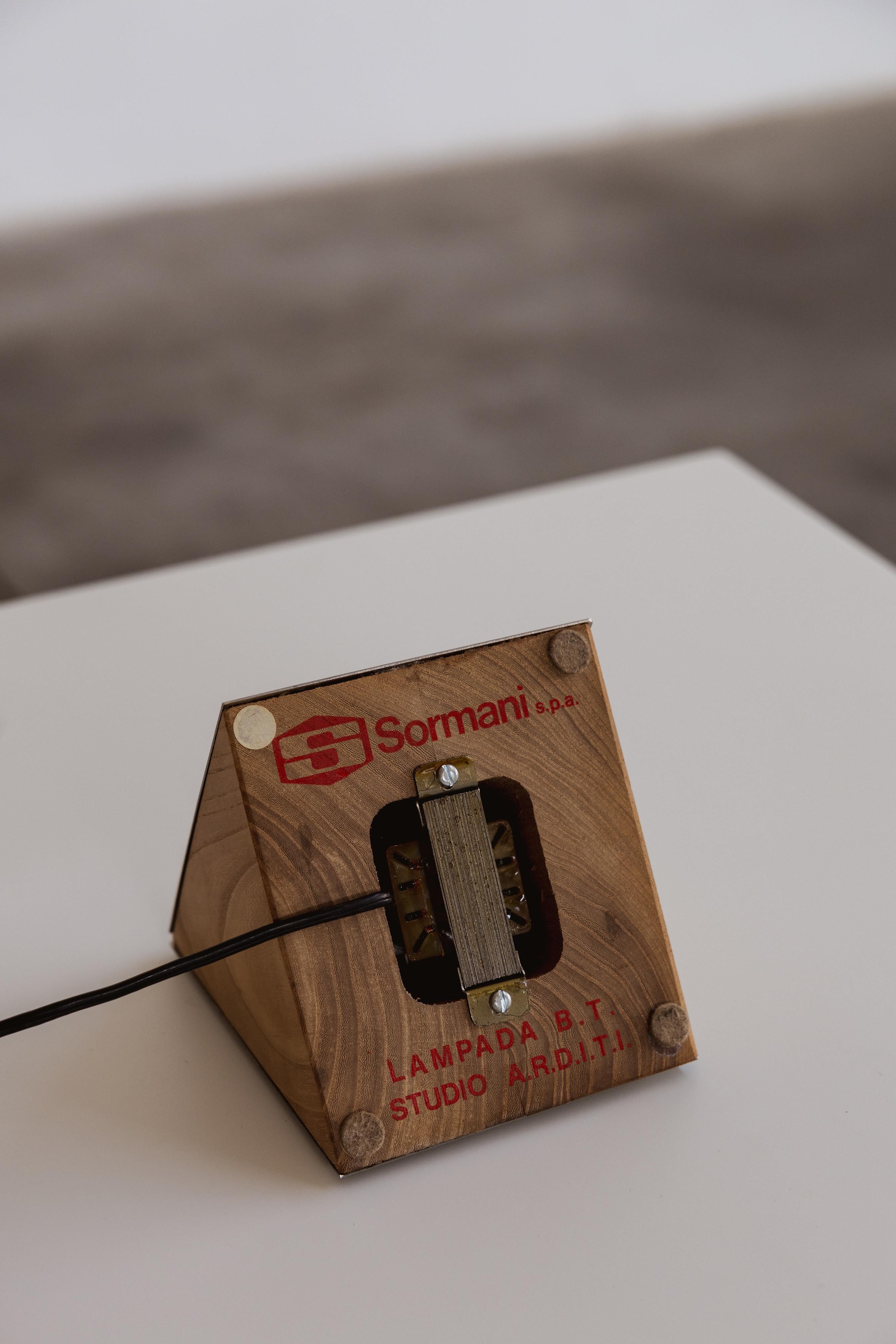 Gianni Gamberini & Gruppo A.R.D.I.T.I. “B.T.” Lamp for Nucleo Sormani, 1971 For Sale 1