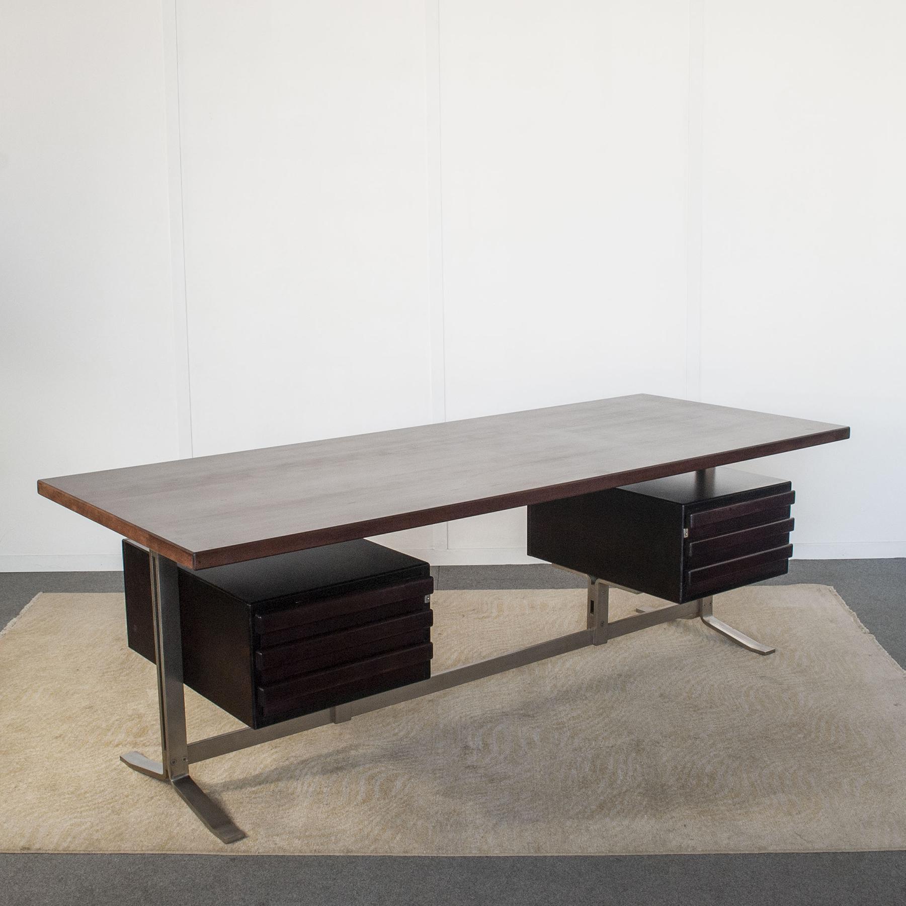 Gianni Moscatelli desk for Formanova 70’s. In Good Condition For Sale In bari, IT