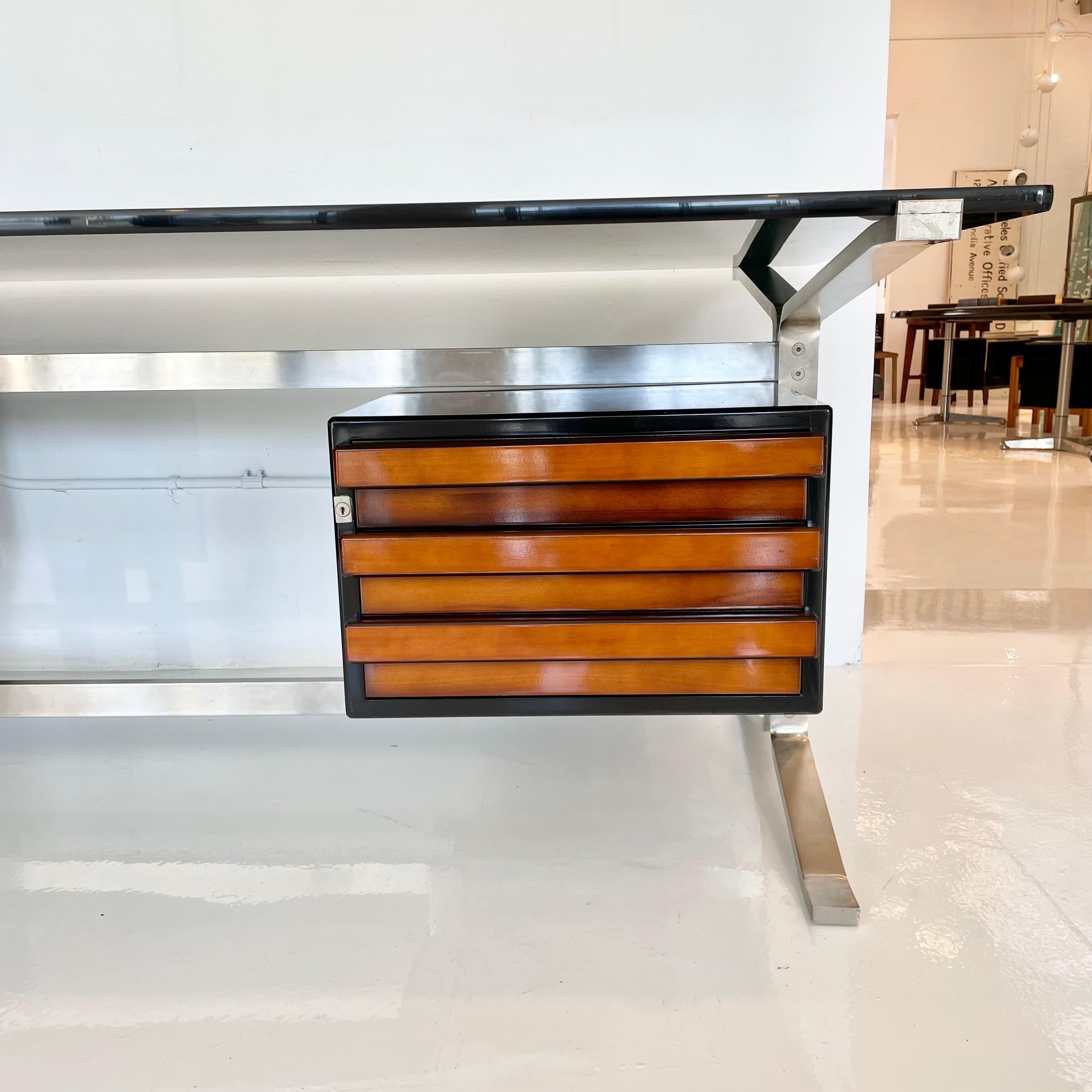 Stainless Steel Gianni Moscatelli Desk for Formanova