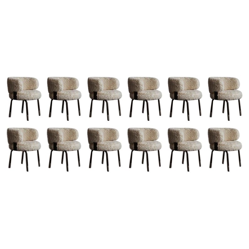 Esszimmerstühle von Gianni Moscatelli für Formanova, 1968, 12er-Set