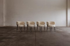 Gianni Moscatelli Esszimmerstühle für Formanova, 1968, Satz mit 4 Stühlen