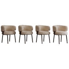 Gianni Moscatelli Dining Chairs for Formanova, 1968, Set of 4