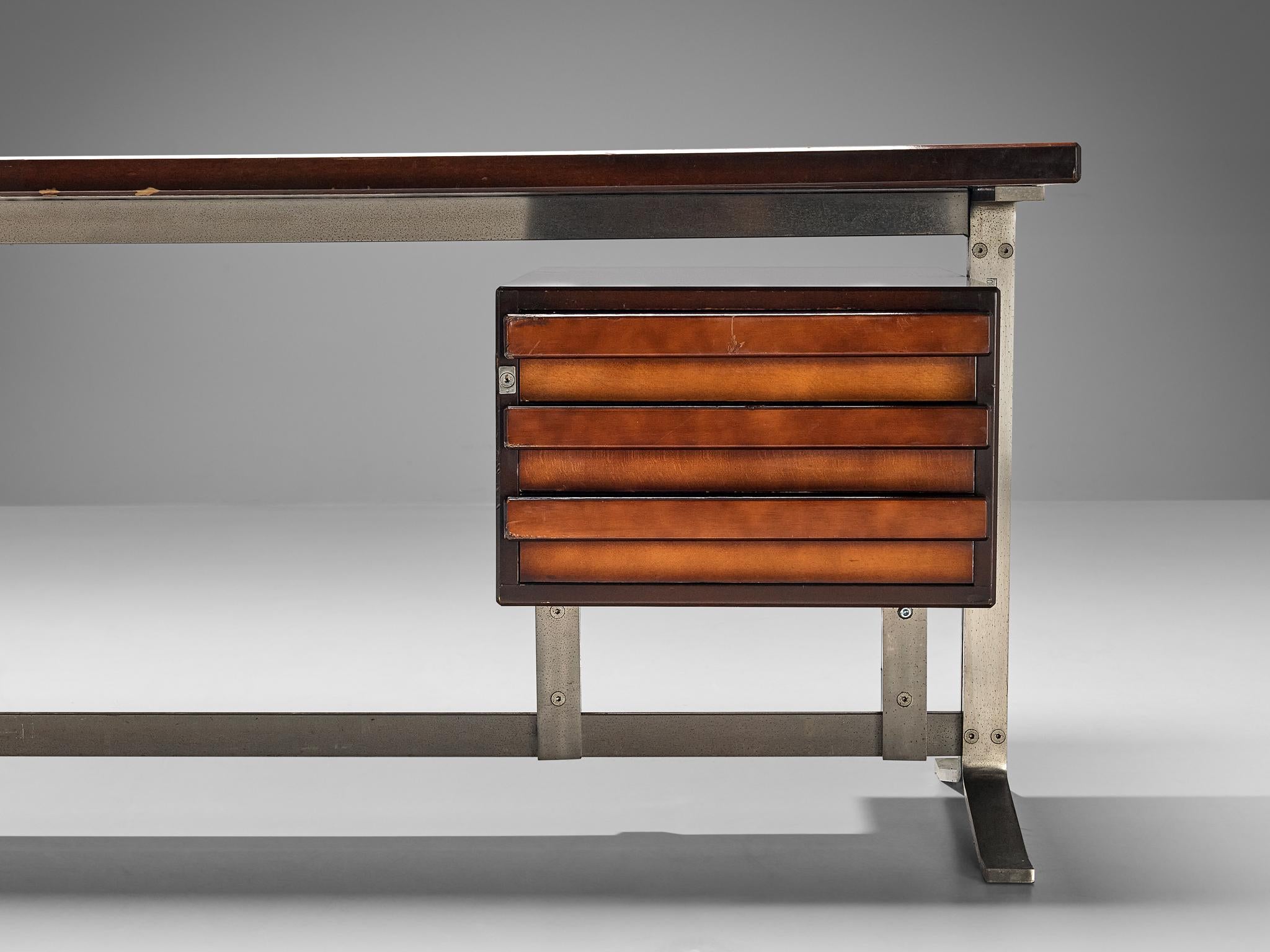 Mid-Century Modern Gianni Moscatelli for Formanova Executive Desk  For Sale