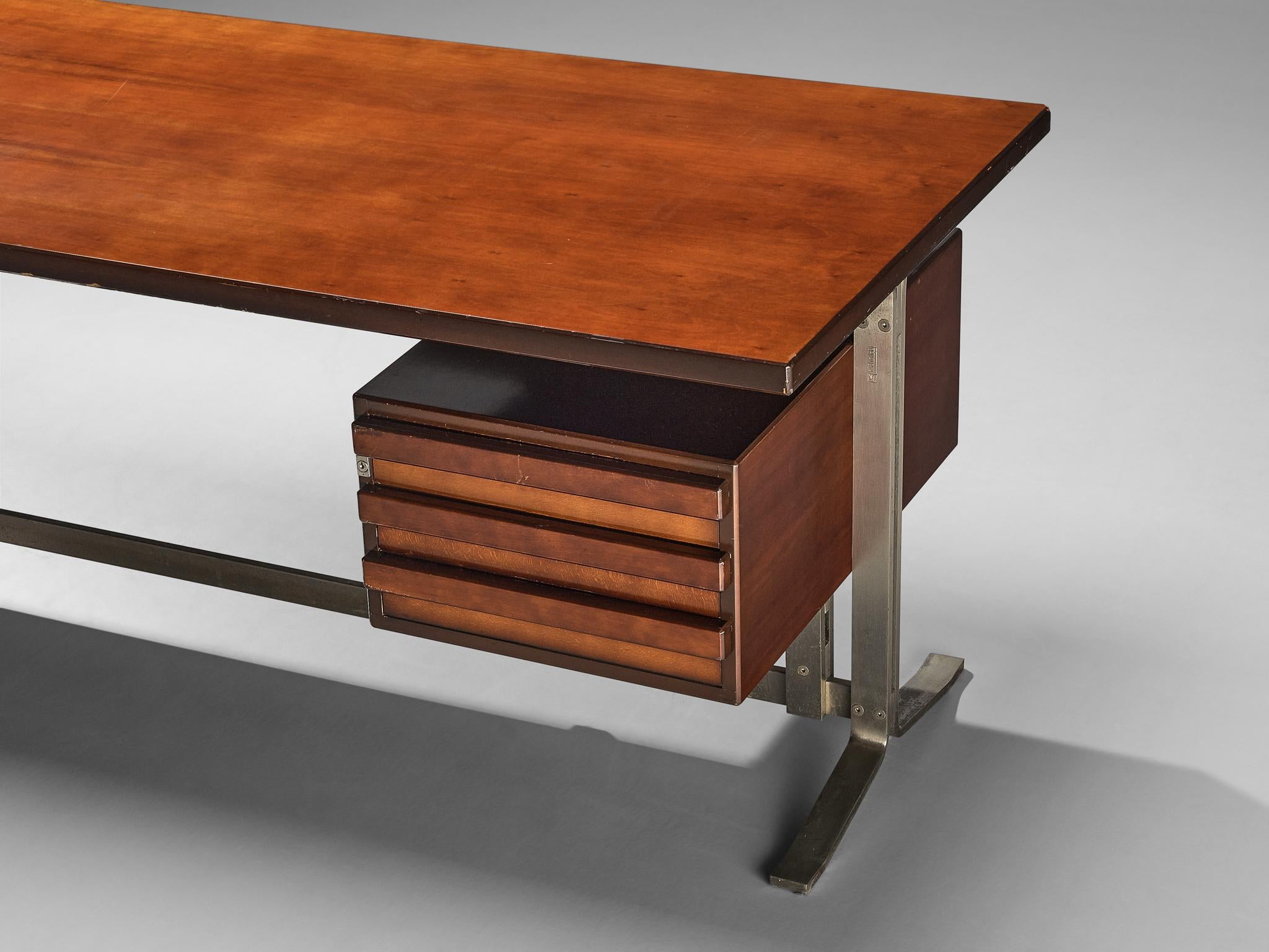Mid-20th Century Gianni Moscatelli for Formanova Executive Desk  For Sale