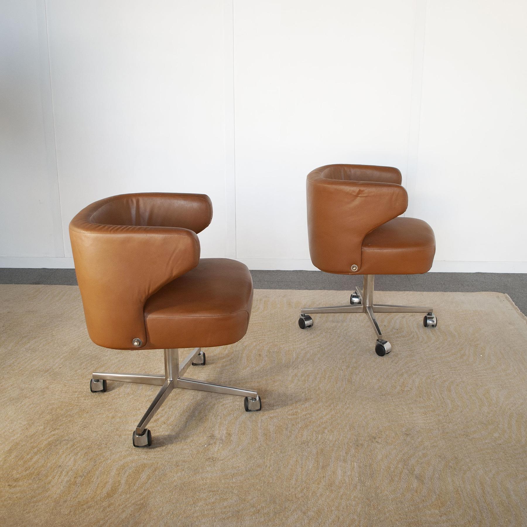 Gianni Moscatelli lounge chairs for Formanova 1960s In Good Condition In bari, IT