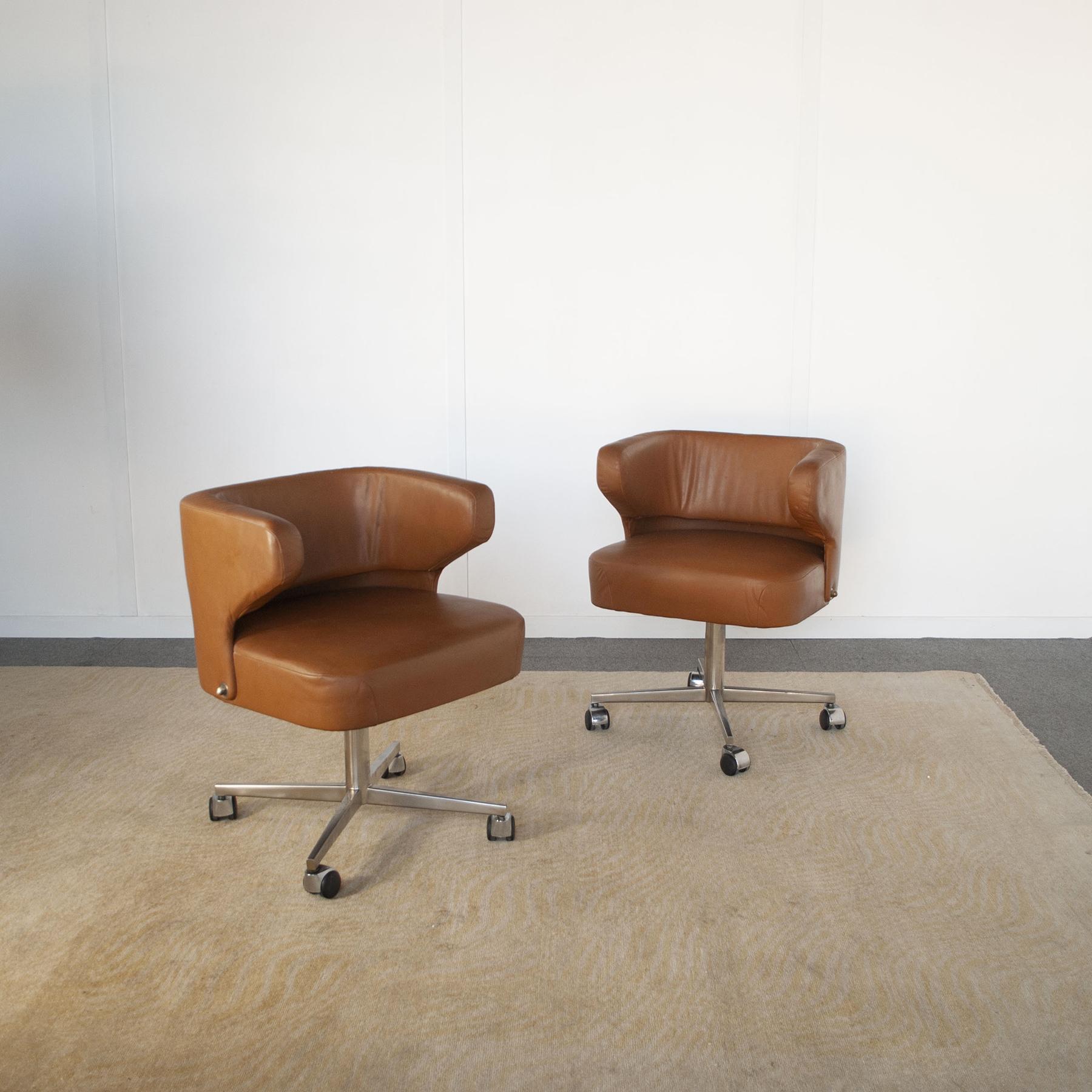 Gianni Moscatelli lounge chairs for Formanova 1960s 2