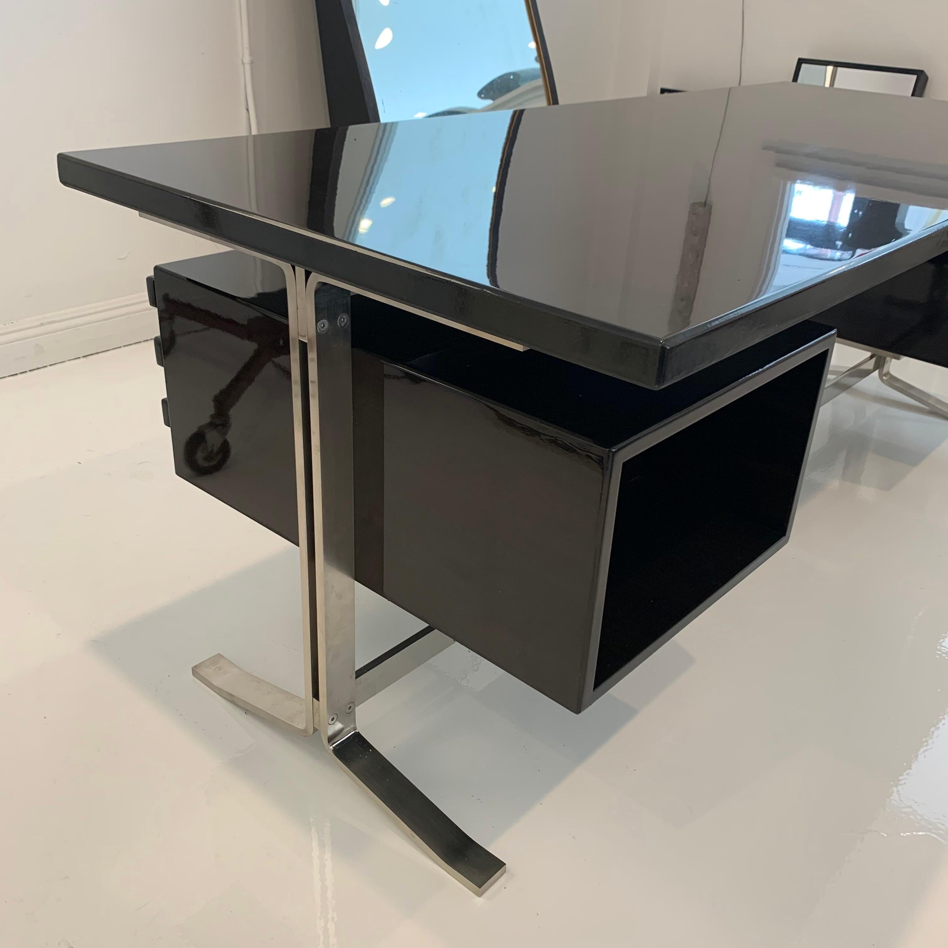 Steel Gianni Moscatelli Platform Desk for Formanova