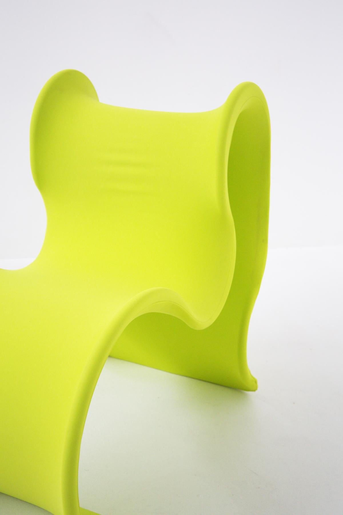 Gianni Pareschi Armchair Fiocco Acid Green for Busnelli For Sale 8