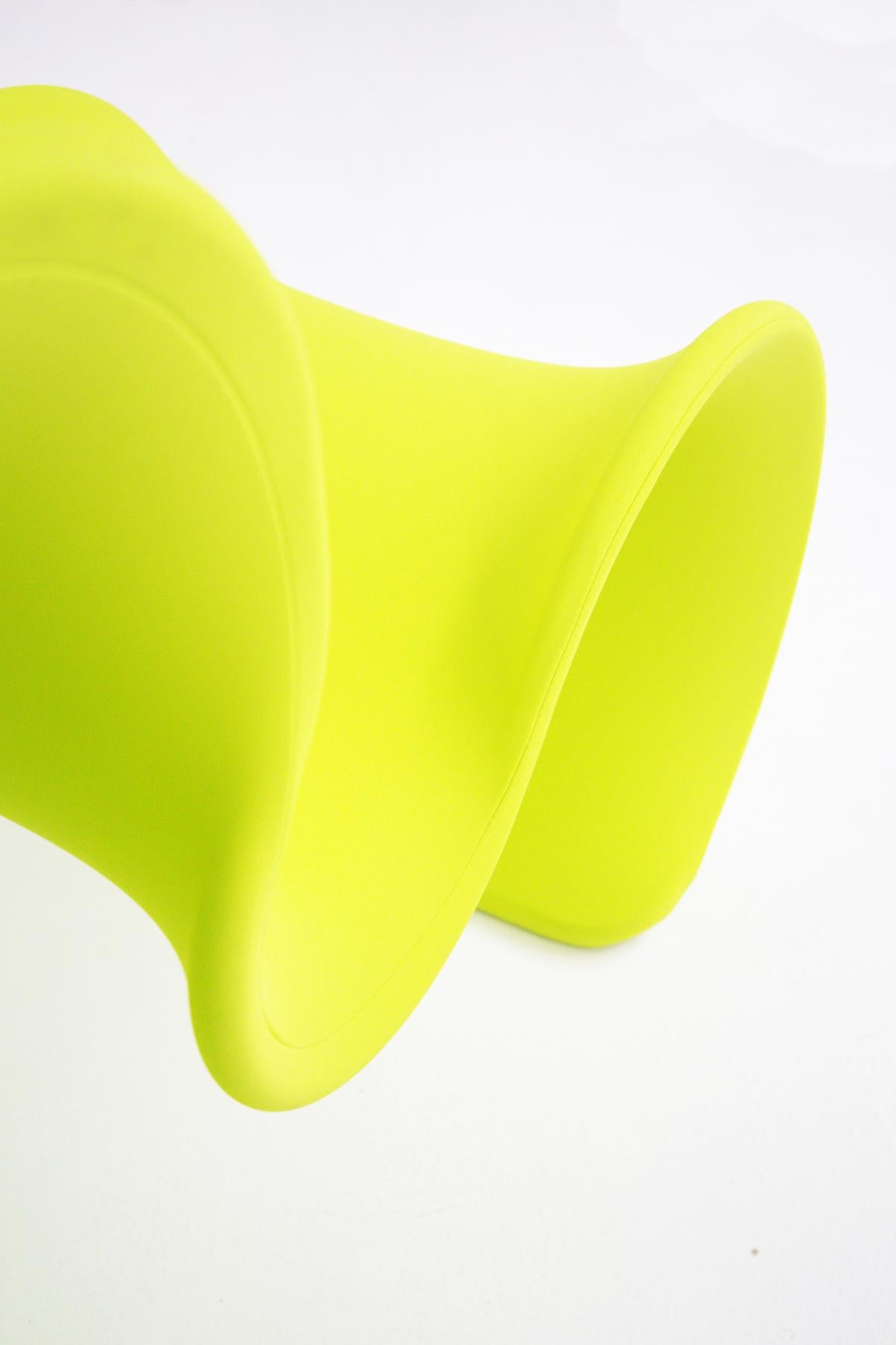 Gianni Pareschi Armchair Fiocco Acid Green for Busnelli In Good Condition For Sale In Milano, IT