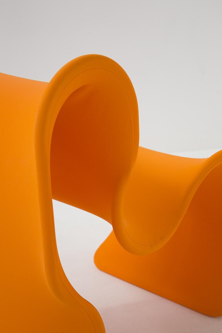 Gianni Pareschi Orange Fiocco Armchair for Busnelli For Sale 2