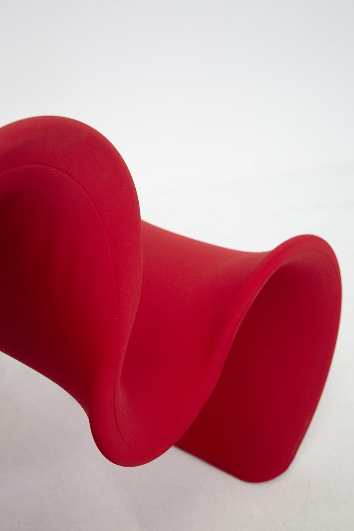 Gianni Pareschi Red Fiocco Armchair for Busnelli 7