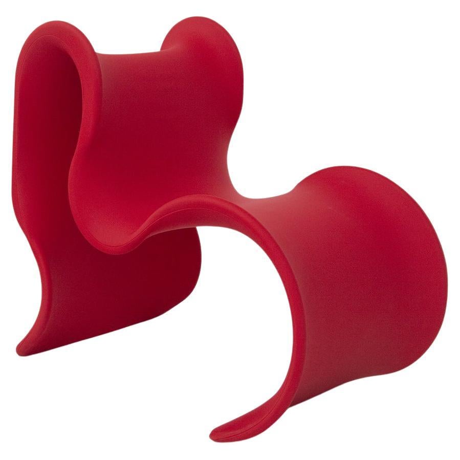 Gianni Pareschi Red Fiocco Armchair for Busnelli