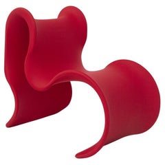 Gianni Pareschi Red Fiocco Armchair for Busnelli