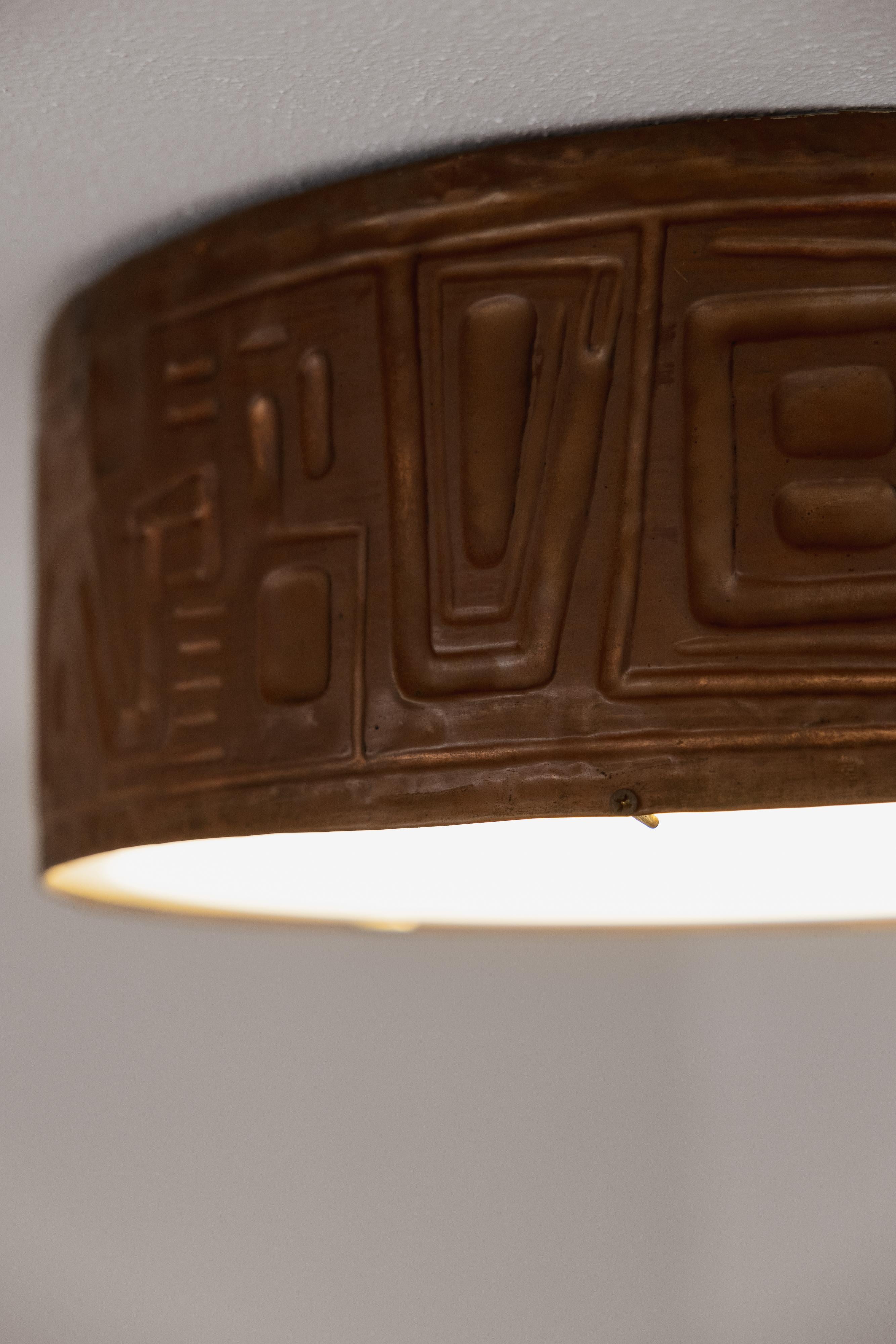 Lampada da soffitto Gianni Pinna, anni '70 in vendita 3