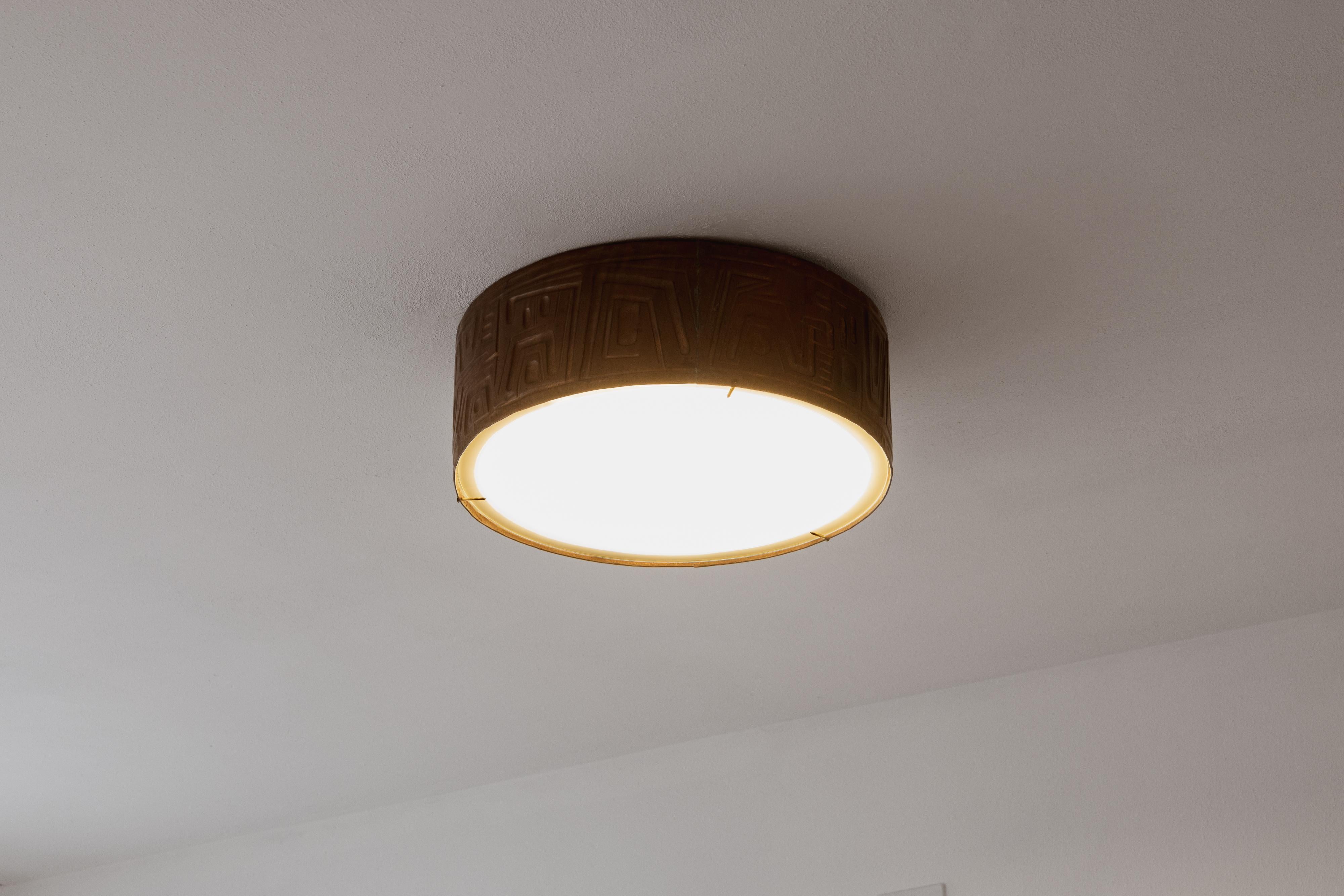 Lampada da soffitto Gianni Pinna, anni '70 in vendita 4