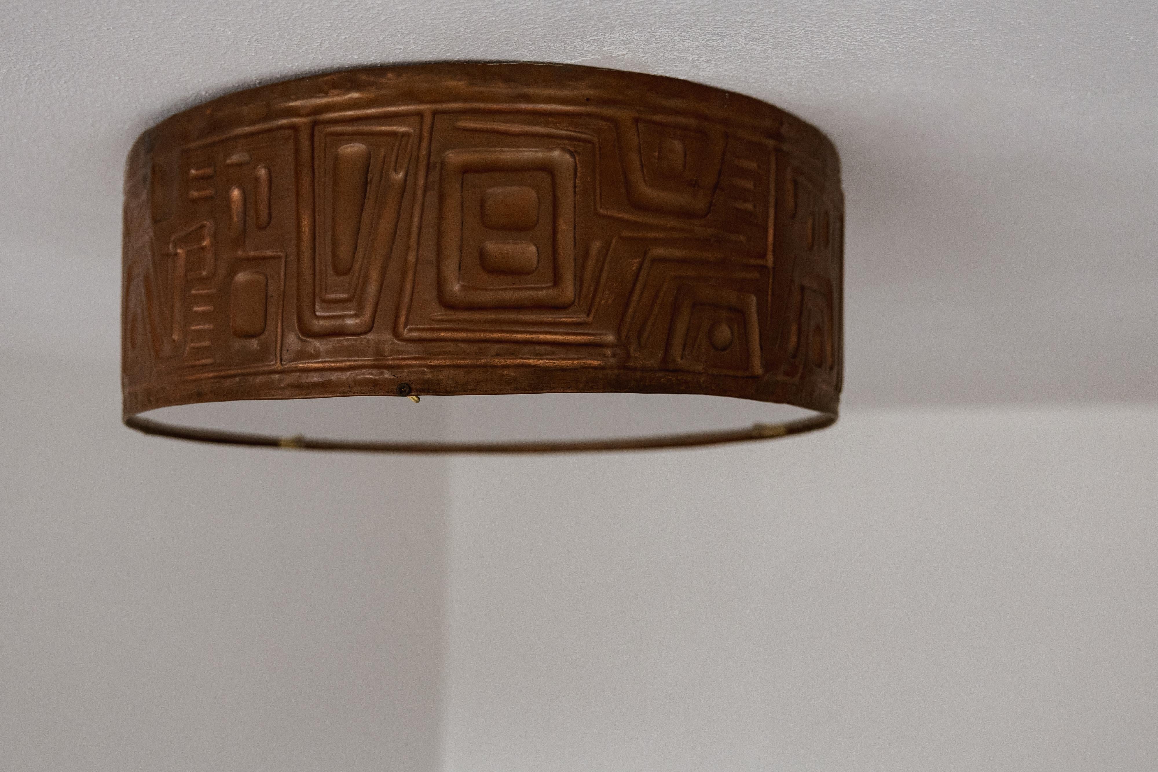 Lampada da soffitto Gianni Pinna, anni '70 in vendita 7