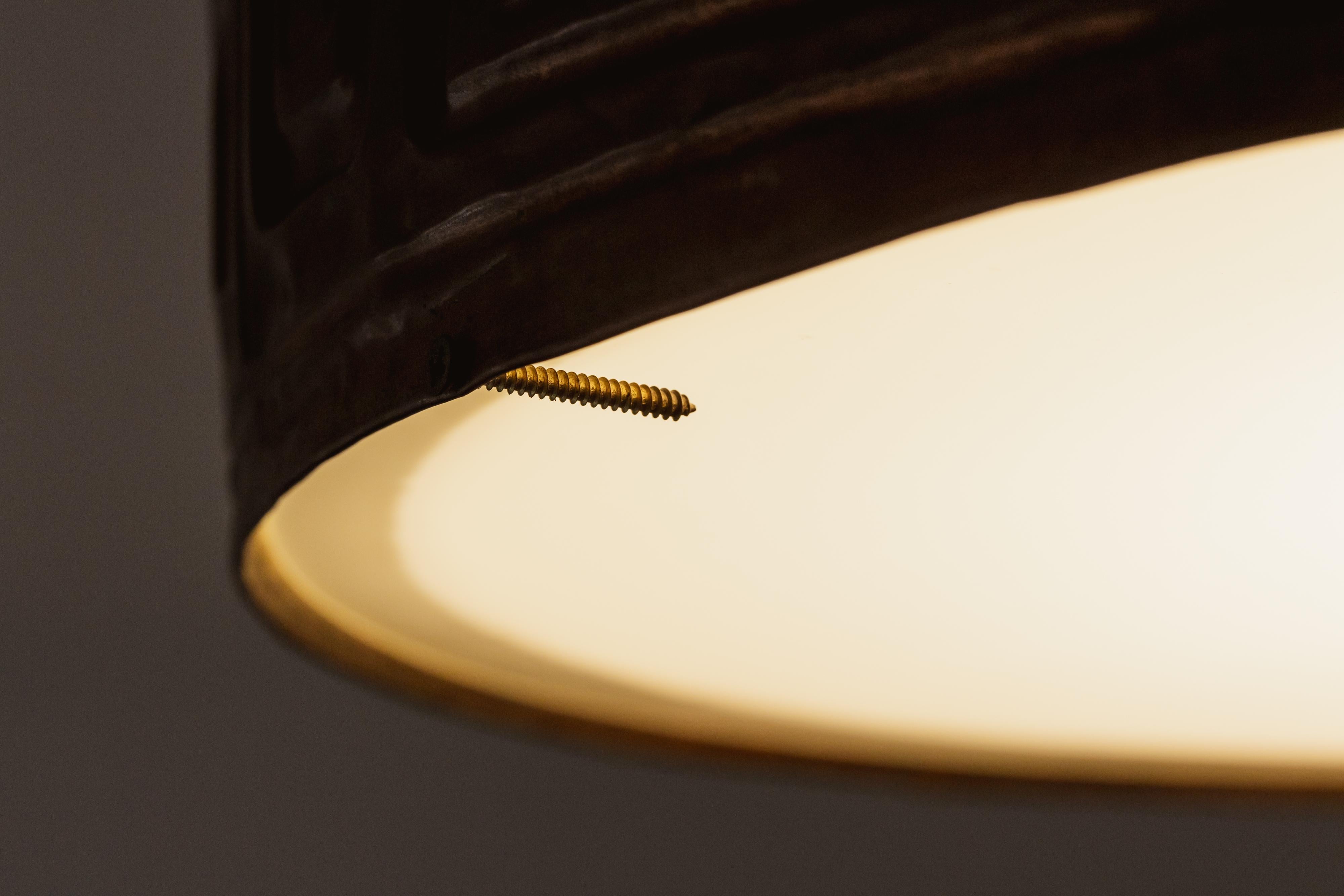 Lampada da soffitto Gianni Pinna, anni '70 In condizioni ottime in vendita a Lonigo, Veneto