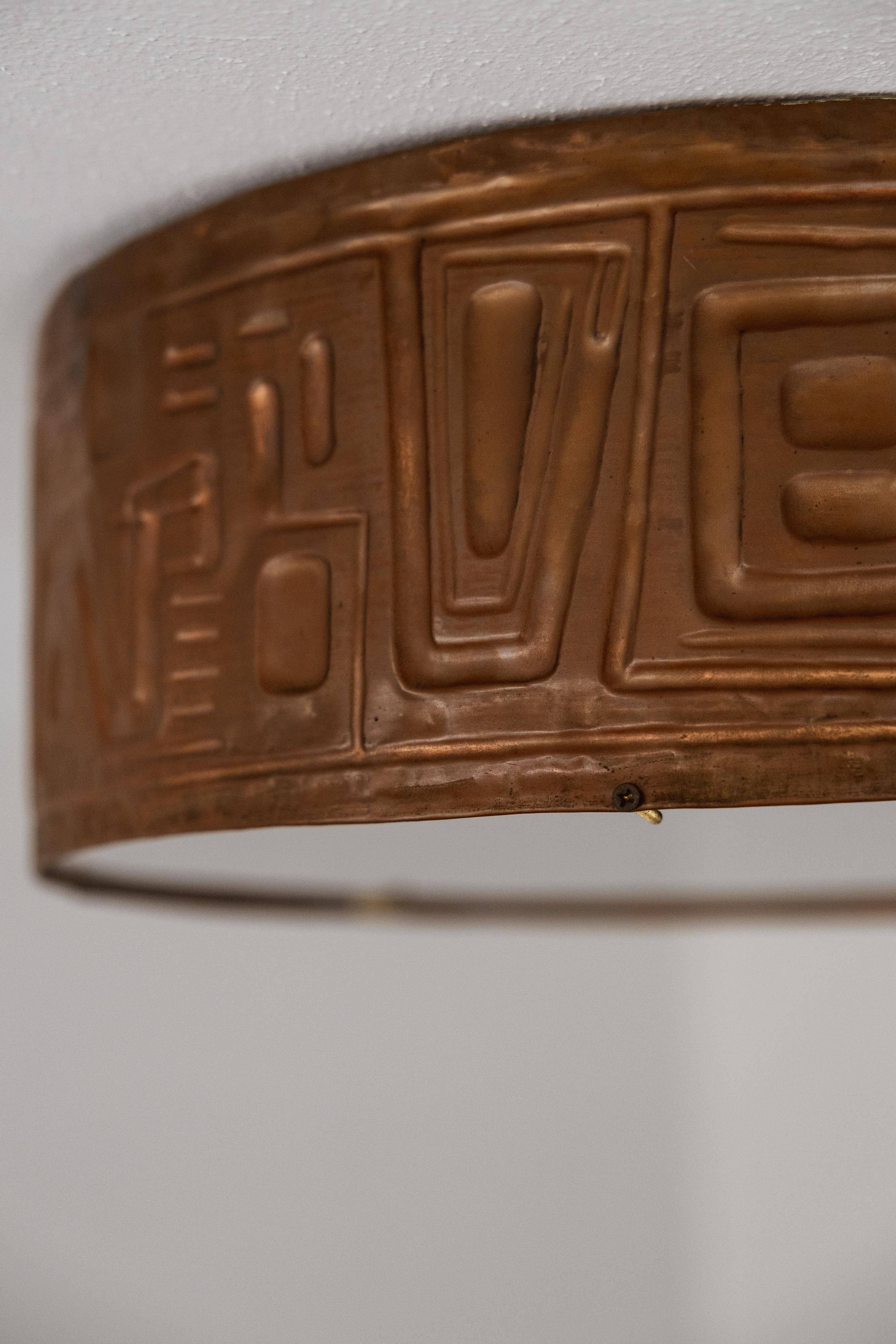 Lampada da soffitto Gianni Pinna, anni '70 in vendita 1
